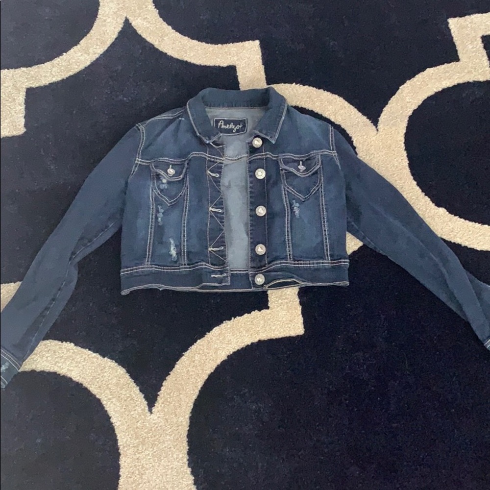 Amethyst jean jacket